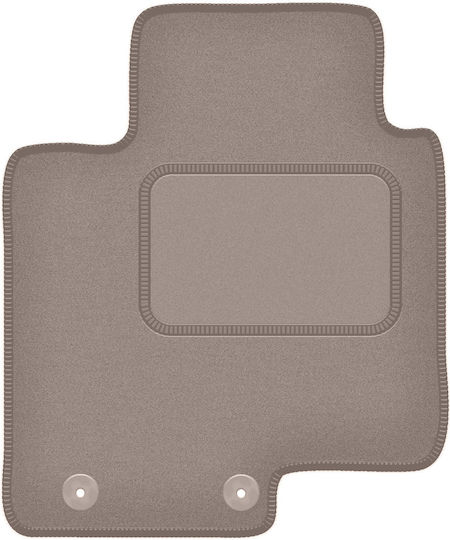 Beige Driver Car Mat Hyundai Bayon Crossover 2021