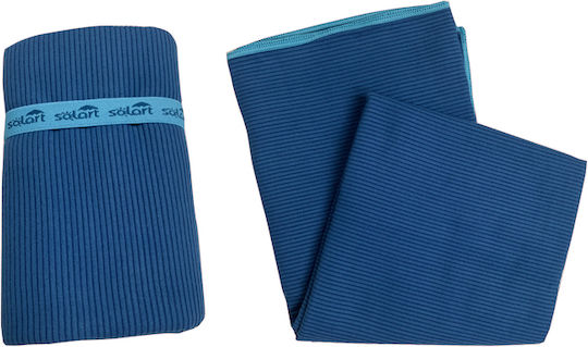 Solart Microfiber Body Towel Blue 150x75cm