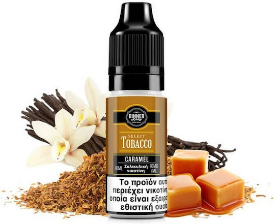 Dinner Lady Έτοιμο Υγρό Αναπλήρωσης Select Tobacco με Καπνική / Γλυκιά / Ξηροί Καρποί Γεύση 20mg 10ml