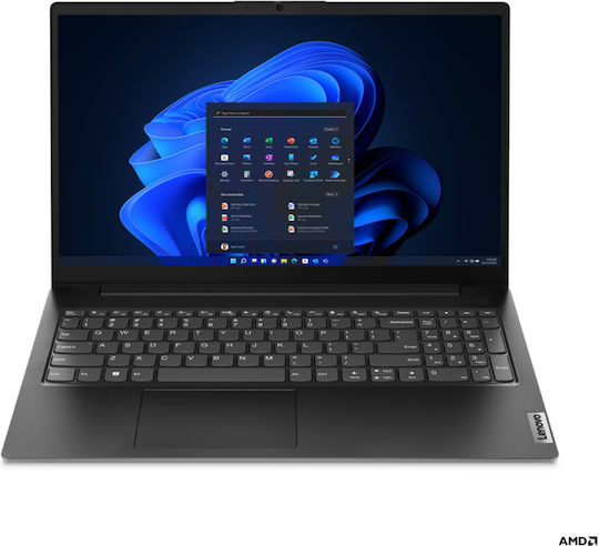 Lenovo V15 G4 AMN 15,6" Vollständige HD (Ryzen 3-7320U/16GB/512GB SSD/Kein Betriebssystem) Business Schwarz (Tastatursprache Internationales Englisch)