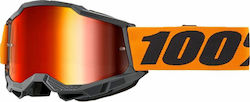 100% Accuri 2 Brille Spiegelglas Dreifachschich...