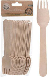 Wooden Fork Set/20 16cm
