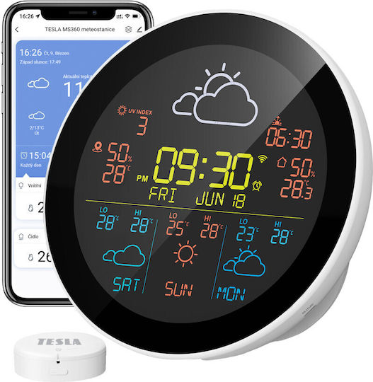 Tesla Wireless Digital Weather Station Tabletop