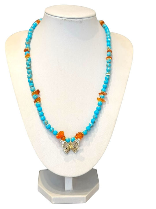 Necklace From Gold Plated Steel Necklace From Gold Plated Steel