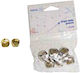 Goldene Glocke 6mm 10 Stück
