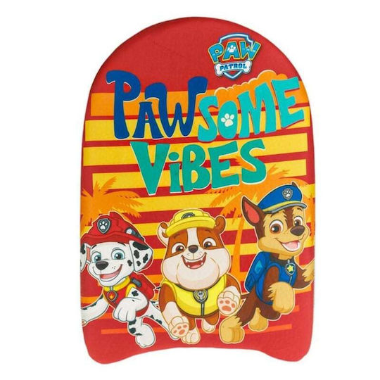 Placă de înot roșie pentru copii Paw Patrol 45x29cm 870-48100