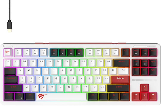 Havit KB902L Gaming Mechanical Keyboard with RGB Lighting (English US)