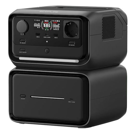 EcoFlow River 3 Max Plus Power Station Capacity 600Wh / 268800mAh