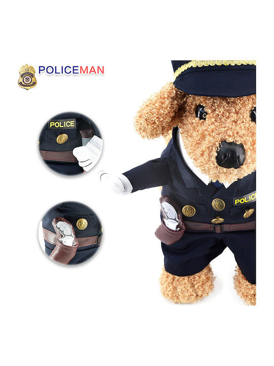Pet Αποκριάτικη Στολή Αστυνομικός M 29cm Pet Αποκριάτικη Στολή Αστυνομικός M 29cm