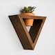 Decorative Hanging Pot Stand Wooden