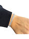 Women's Riviera Bracelet in Silver with Zircon 18cm