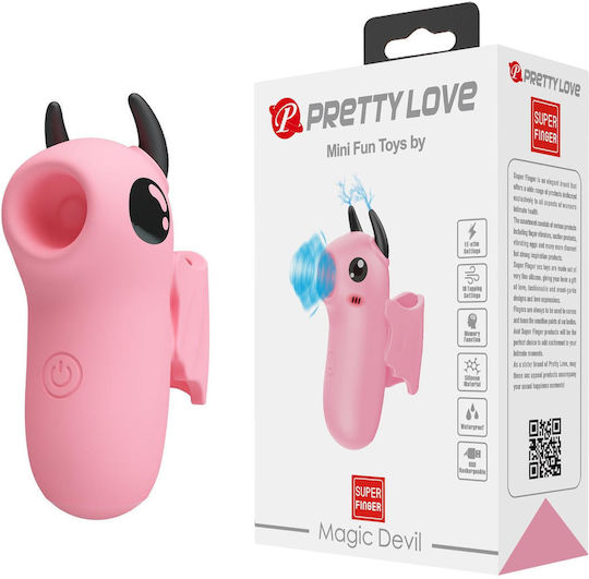 Mini Klitoris Vibrator mit Fernbedienung 10cm Rosa