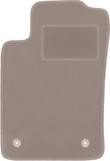 Beige Driver's Mat Peugeot 405 Sedan Station Wagon Break 1987-1996