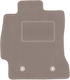 Beige Driver Mat Subaru Brz Coupe 2011