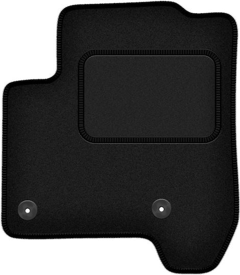 Black Driver Mat Citroen C3 Picasso Minivan 2008-2017