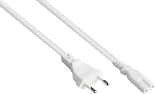 Alcasa Euro - IEC C13 Kabel 1.8m Weiß (P0370-W018)