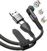 Statik USB To Type-C / Micro USB / Lightning Кабел 2м PUP-0520-6FT