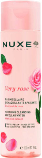 Nuxe Very Rose Micellar Water Makeup Remover For Face With Soothing And Oil Control Action 200ml