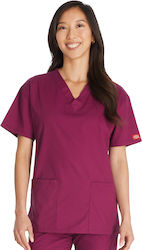 Damen Dickies Signature V-Ausschnitt Oberteil m...