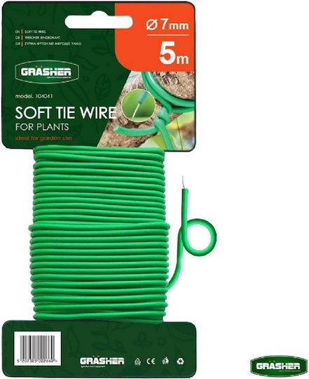 Grasher Foam-Coated Plant Wire 7mm x 5m 104041