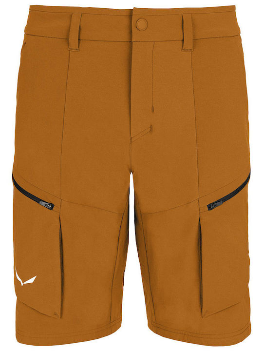 Salewa Puez Men's Hiking Short Trousers Brown