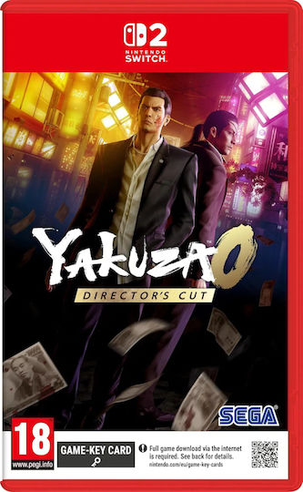 Yakuza 0: Director's Cut (Game-Key Card) Switch 2 Game