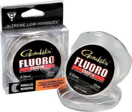 Πετονιά Gamakatsu G Line 100% Fluorocarbon 50m 0.26mm