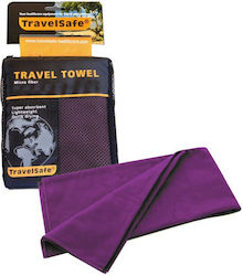 Travelsafe Πετσέτα Microfiber Σώματος Μωβ