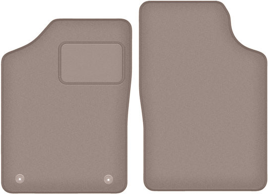 Beige Front Mats Citroen Zx Hatchback 1991-1998
