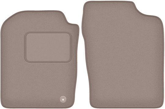 Beige Front Floor Mats Daihatsu Cuore Vii L276 Hatchback 2007