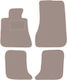 Beige Velvet Car Mats Renault Talisman Sedan Grandtour Station Wagon 2015