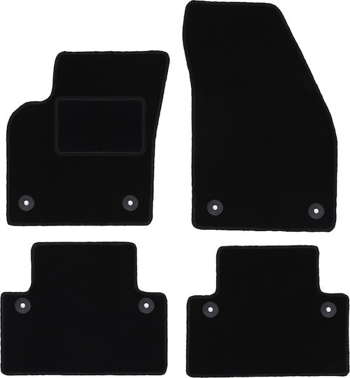 Black Velvet Mats Volvo V50 Station Wagon 2004-2012