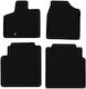 Basic Black Velvet Floor Mats Volkswagen Routan Minivan 2008-2016