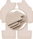 Premium Beige Floor Mats Chevrolet Matiz Hatchback 2004-2009