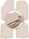 Premium Beige Floor Mats Audi 100 C3 Sedan Avant 1983-1991