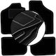 Velour Car Mats Set Fiat Uno Hatchback 1983-2001