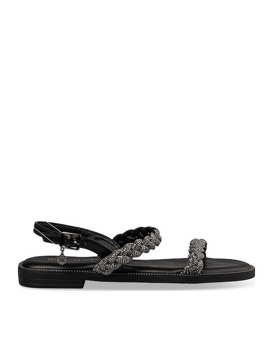 Women's Flat Sandals Black