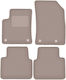 Beige Velvet Floor Mats Opel Crossland X Crossover 2017