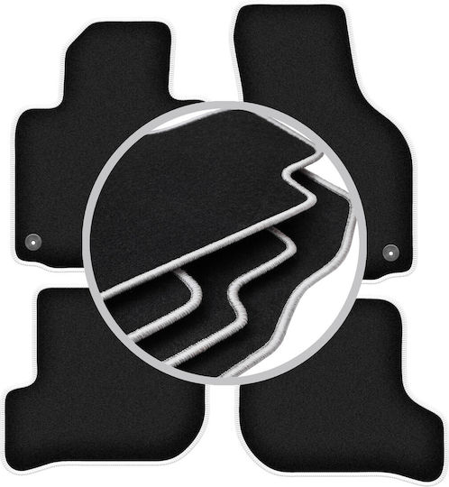 Carlux Silver Car Mats for Skoda Yeti Crossover 2009-2017