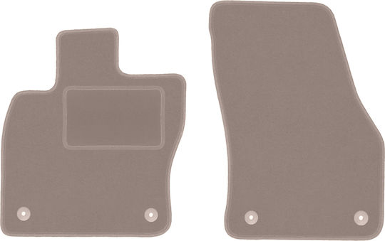 Beige Front Floor Mats Seat Ateca Crossover 2016