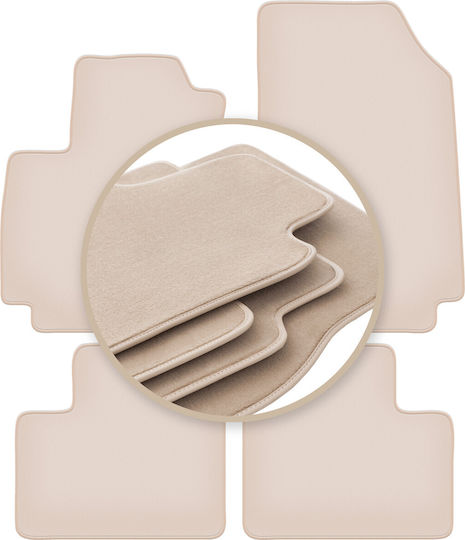 Premium Beige Floor Mats Renault Arkana Crossover 2021