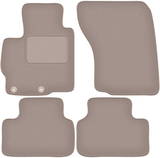 Beige Velvet Floor Mats Mitsubishi Asx Ii Crossover 2020