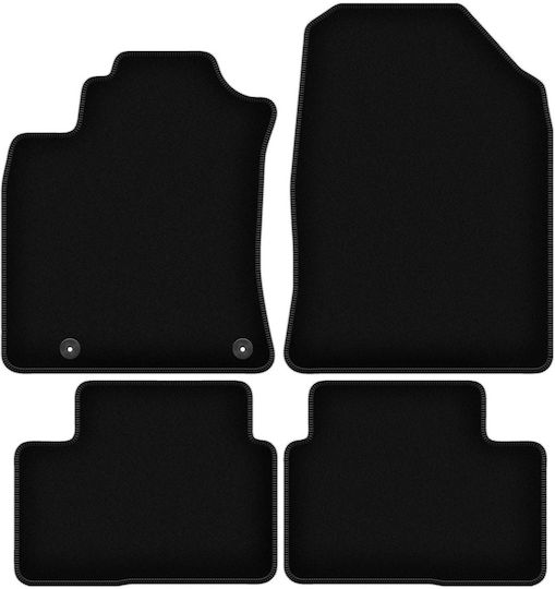 Basic Black Velvet Floor Mats Kia Xceed Crossover 2019