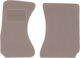 Beige Front Mats Daihatsu Terios I Suv 1997-2005