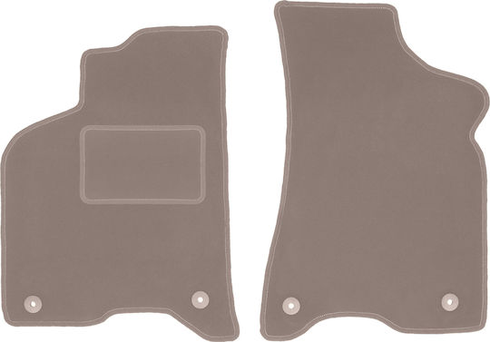 Beige Car Mats Seat Arosa Hatchback 1997-2005