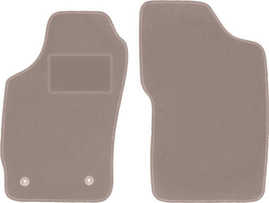 Beige Vordermatten Peugeot 309 Liftback 1985-1993
