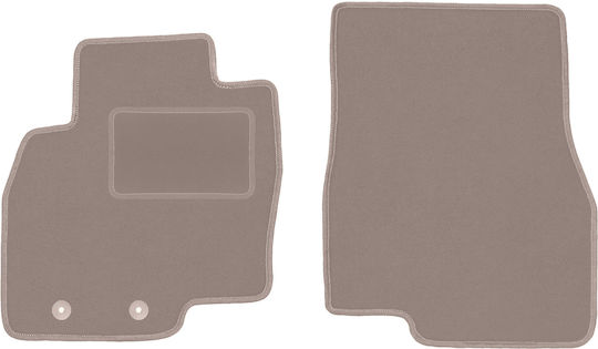 Beige Front Floor Mats Mitsubishi Grandis Minivan 2004-2010