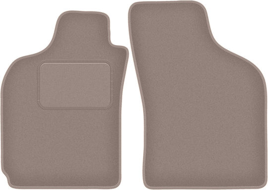 Beige Vordermatten Fiat Albea Limousine 2002-2010