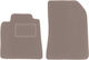 Beige Front Mats Renault Vel Satis Liftback Hatchback 2001-2010