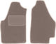 Beige Car Mats for Fiat Idea Minivan 2003-2010